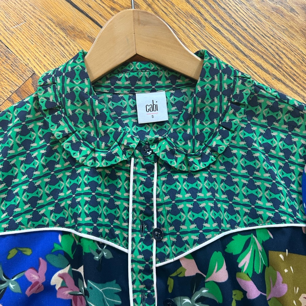 Cabi Western Inspired Blouse